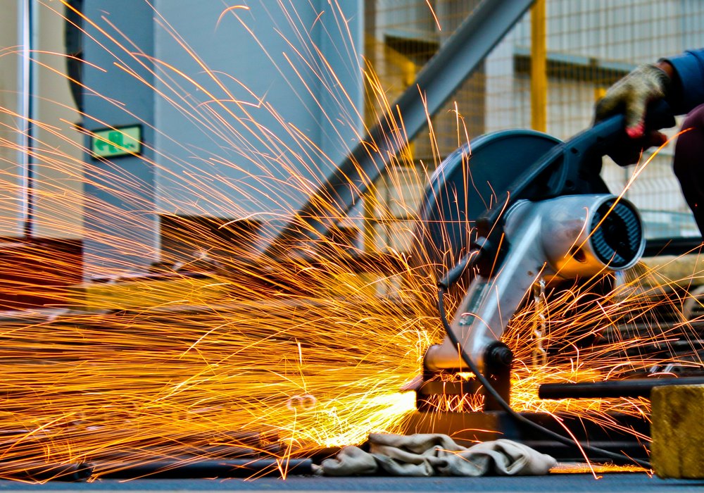 Estructura metálica para cochera